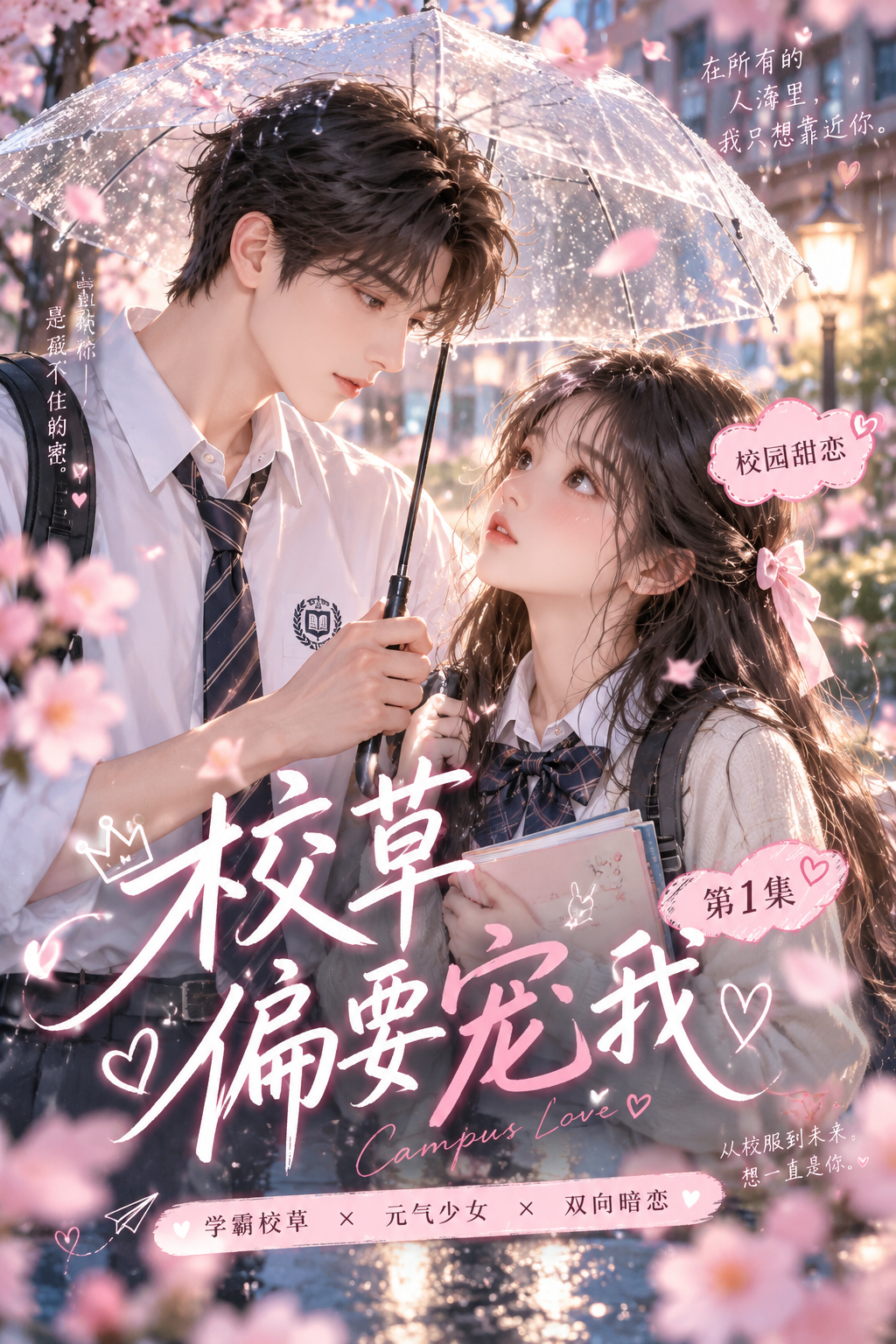HeyFafi短剧 雨夜告白 AI漫剧封面