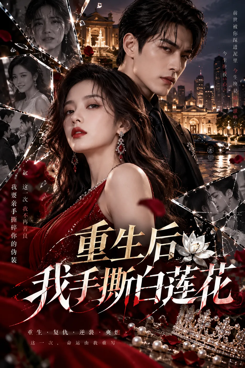 HeyFafi短剧 重生后我手撕白莲花 AI漫剧封面